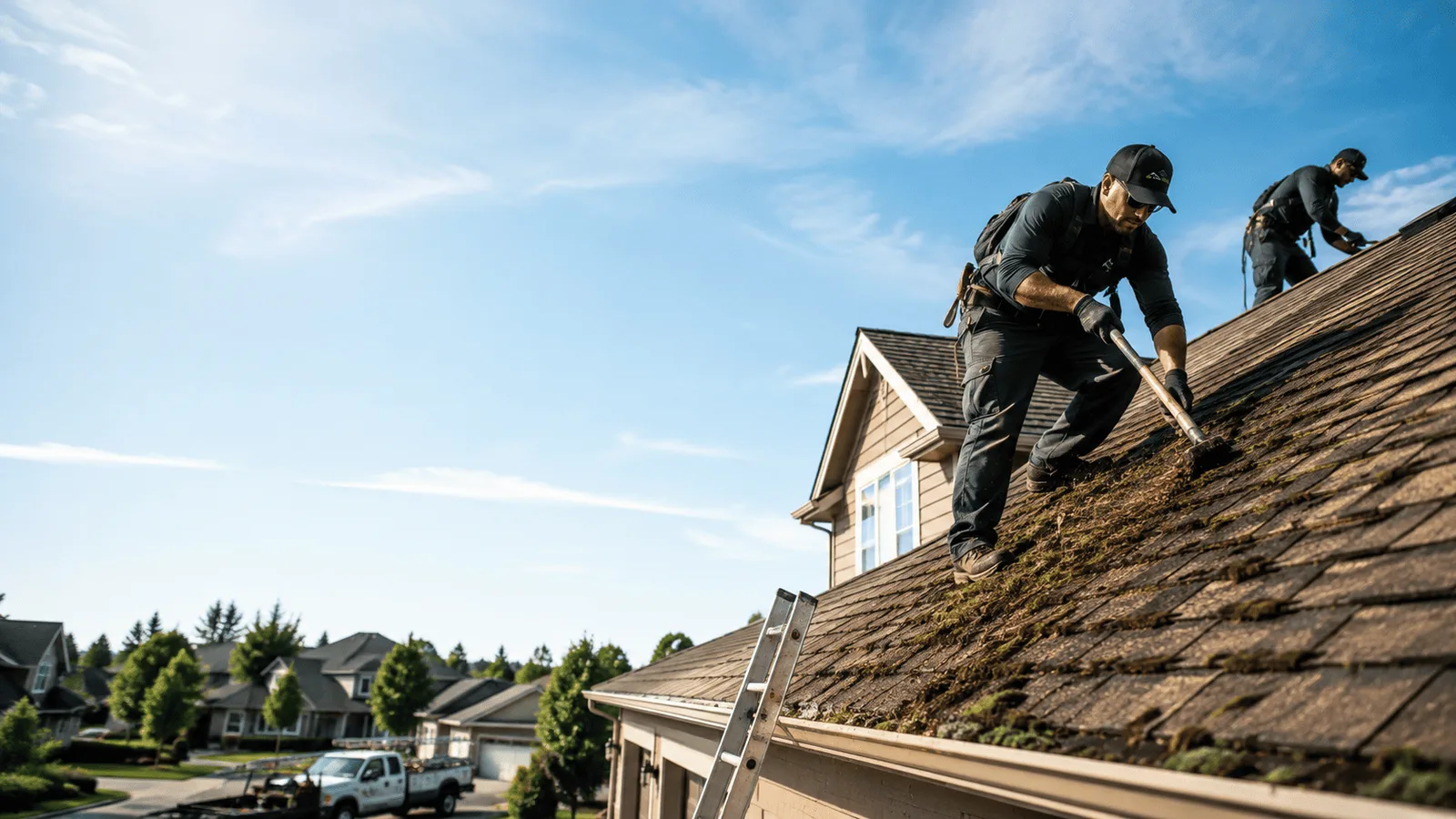 Roof Moss Removal in Brooklyn, MS near me